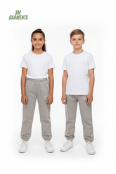 Kids Jogger Trousers With Embroidery - Smgarment's